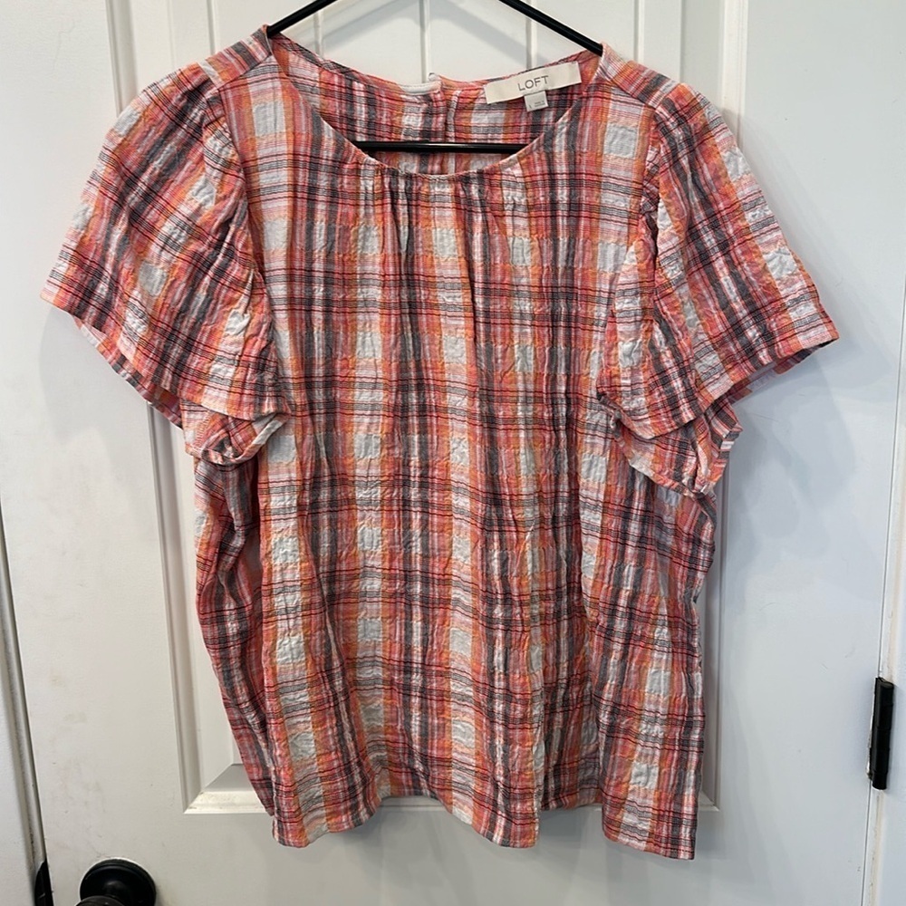 LOFT blouse sz L